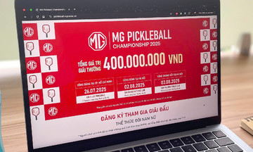 Khởi động giải đấu MG Pickleball Championship 2025