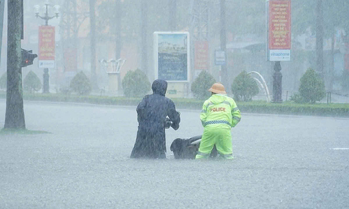 Thanh Hóa ngập sâu, Nghệ An xuất hiện lũ quét