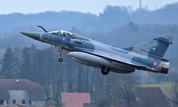 Tiêm kích Mirage Ukraine rơi khi làm nhiệm vụ