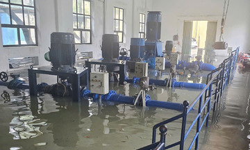 40.000 khách hàng bị mất nước do nhà máy ngập