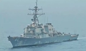 Iran says it 'drove away' US destroyer in Gulf of Oman
