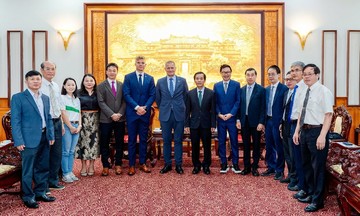 Đại sứ Đan Mạch và Carlsberg Việt Nam gặp lãnh đạo TP Huế