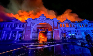 Russia, Ukraine exchange attacks after talks