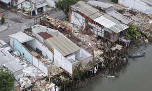 Homes demolished for canal redevelopment in Ho Chi Minh City