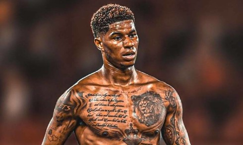 Decoding Rashford's tattoos