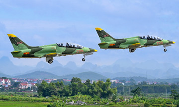 Phi đội L39-NG lần đầu tham gia phục vụ đại lễ