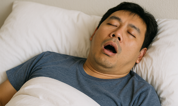 7 dấu hiệu ít biết cảnh báo ngưng thở khi ngủ