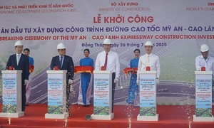 My An-Cao Lanh expressway construction begins