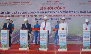 Khởi công cao tốc Mỹ An - Cao Lãnh