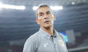 Indonesia's U23 coach loses voice after Thailand victory