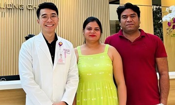 Vợ chồng Ấn Độ sinh đôi sau 6 năm nhờ điều trị ở Việt Nam