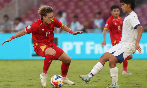 U23 Vietnam midfielder: 'Not satisfied without the championship'