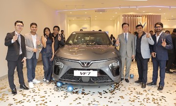 VinFast khai trương showroom đầu tiên tại Ấn Độ