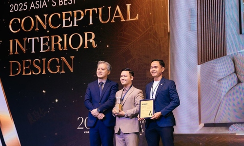 Doanh nghiệp Việt có dự án đạt giải thưởng kiến trúc châu Á 2025