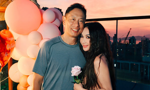 Yvonne Yung celebrates birthday with husband