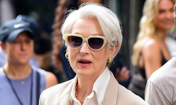 Meryl Streep mặc sơ mi của thương hiệu Việt