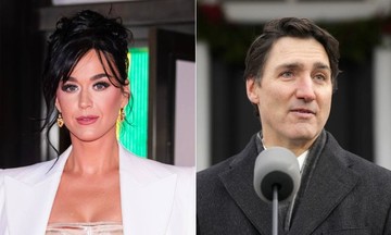 Katy Perry ăn tối cùng cựu Thủ tướng Canada