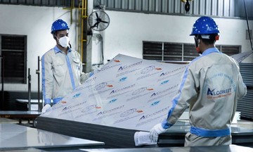 Tấm ốp chống cháy Alcorest FR - bước tiến mới của Nhôm Việt Dũng