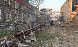 Russia accused of prison attack in Ukraine, killing 17