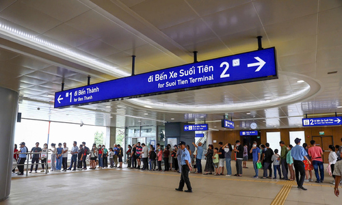 Đề xuất mở điểm buôn bán, dịch vụ tại các ga metro TP HCM