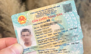 Đề xuất cấp đổi trực tuyến thẻ căn cước do sắp xếp đơn vị hành chính