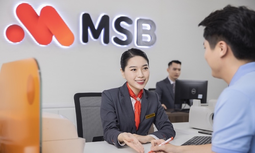 MSB tăng trưởng tín dụng 13,39% nửa đầu năm