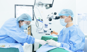 Vision restored after cataract surgery