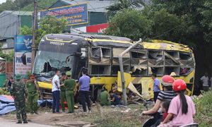 Driver charged in fatal bus crash that killed 10