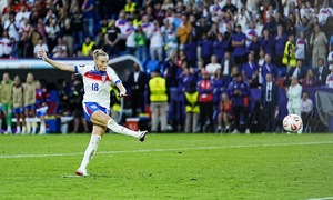 English striker's shot surpasses premier league men's record