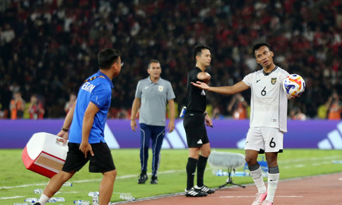 Vietnamese doctor denies strategically placing water bottles to thwart Indonesia's U23 throw-ins