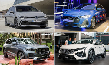9 mẫu ôtô mới chào khách Việt trong tháng 7
