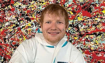 Ed Sheeran triển lãm tranh đầu tay