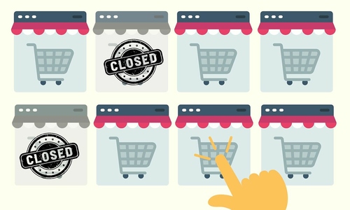 Online sellers struggle: 'No sales in six months'