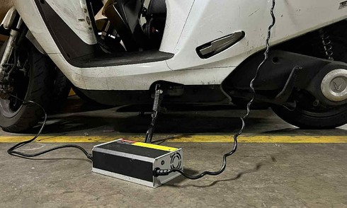 Safe electric scooter charging at home