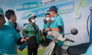 Xe máy điện Evo Grand hút khách tài xế công nghệ