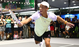 Quang Dương thắng liền năm trận ở giải Pickleball Ấn Độ