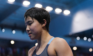 12-year-old swimmer sparks debate at world championships
