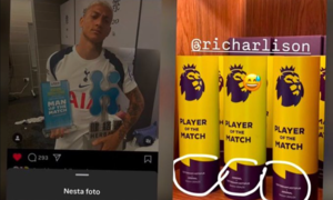 Richarlison teases Gabriel after Tottenham's victory over Arsenal