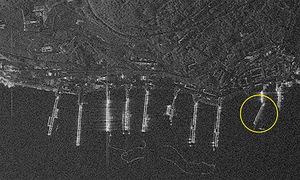 Russian nuclear submarine base shows signs of damage after tsunami