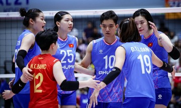 Việt Nam thua Thái Lan ở giải bóng chuyền nữ SEA V-League