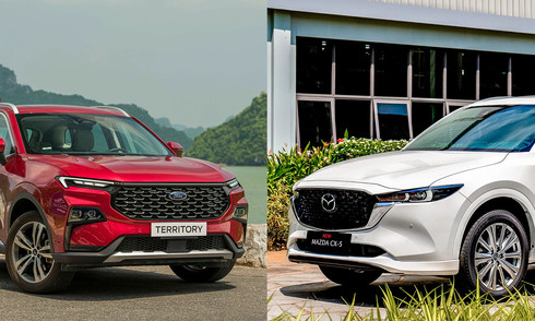 Mazda CX-5 and Ford Territory dominate the C-segment CUV market