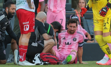 Inter Miami thắng nhọc khi Messi chấn thương