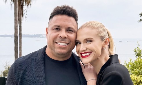 Ronaldo's matching style with his fourth wife