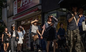17 locations in Japan set new heat records