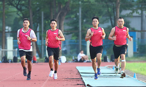 V-League referee fitness test procedures