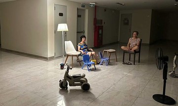 Bi hài chung cư mất điện đợt nóng cao điểm