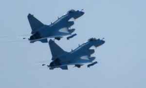 Chinese J-10s test tactics to down stealth fighters