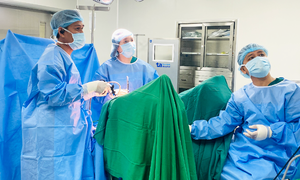 Bladder prolapse corrected after 15 years