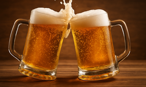 Does alcohol consumption increase the risk of a heart attack?