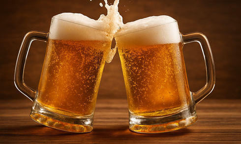 Does alcohol consumption increase the risk of a heart attack?